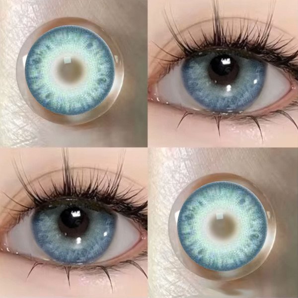 3D Contact Lens Case Set, Portable Travel Accessories For Daily Outdoor Use, Holiday Gifts, Exclusive For Halloween Role Play, Masquerade Party,